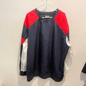 Original Use Brand; jogging/running sweater. Red, white and black;size Xl